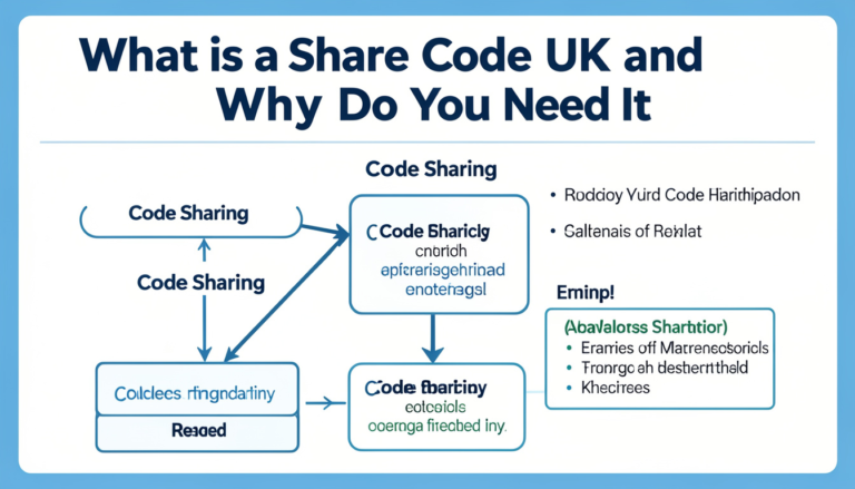 What is a Share Code UK and Why Do You Need It? share code UK