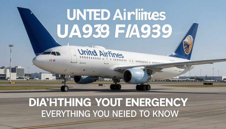 United Airlines Flight UA939 Emergency
